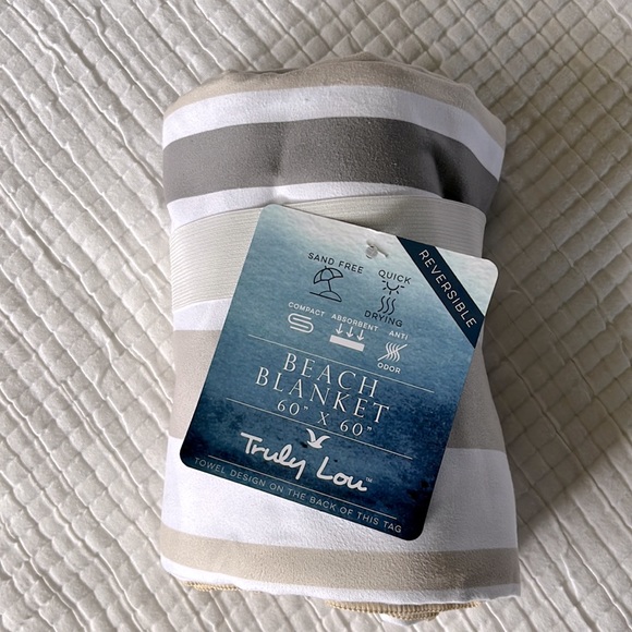 Microfiber Beach Towel Sand Free Lightweight XL - Picture 1 of 4